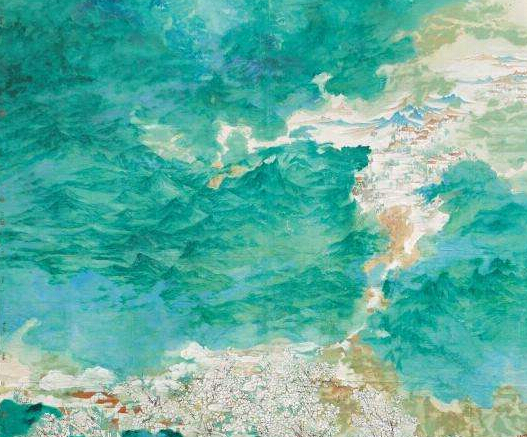 邓建强80件中国画展现“彩·墨之境”