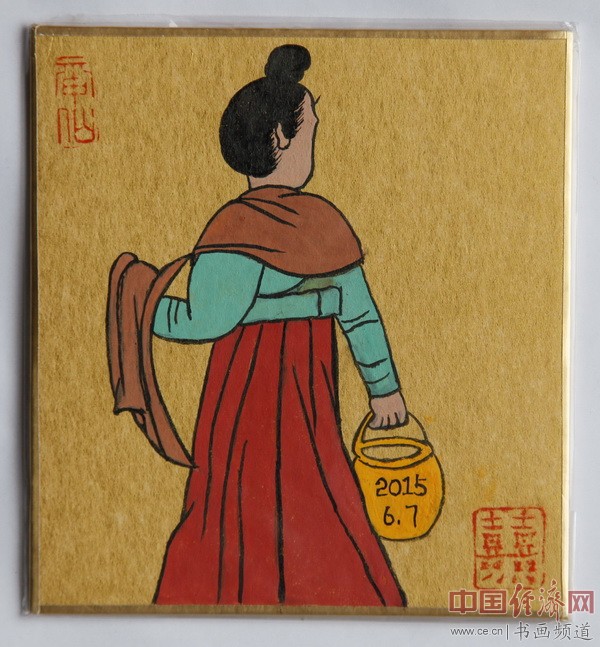 何旻熹(Anika He)“中熹何璧掌中宝mini系列”作品“大唐风韵系列”
